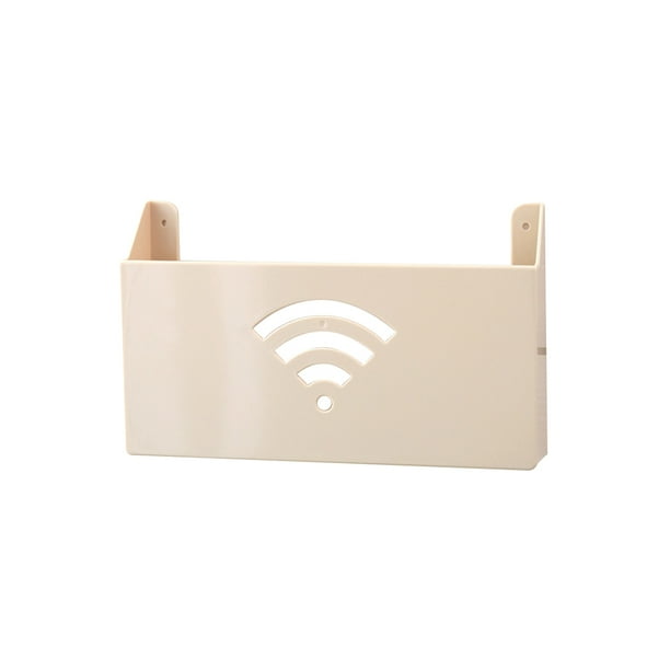 Wifi Router Storage Box Plastic Shelf Wall Hangings Bracket Cable Organizer Wifi Router Storage Box Plastic Shelf Wall Hangings Bracket Cable Organizer